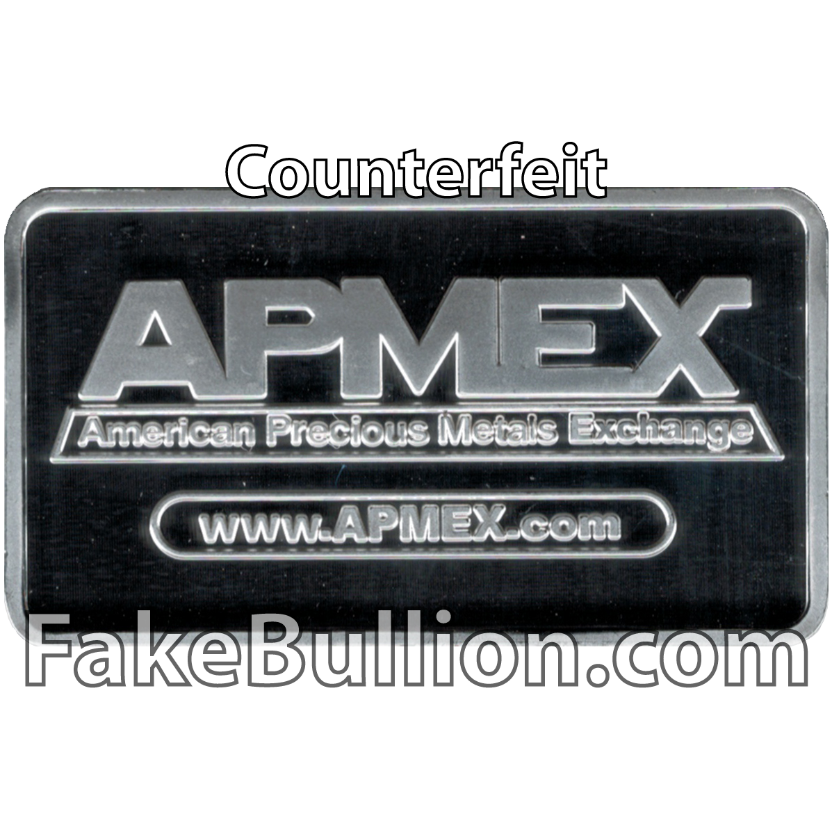 APMEX 1 Ounce Silver Bar