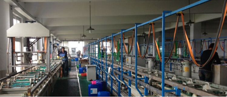 electroplating line