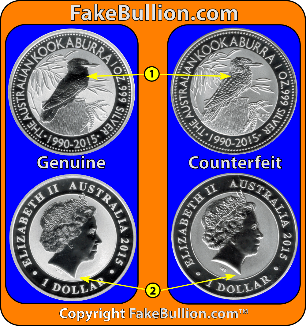 2015 Australian Kookaburra 1 Ounce Silver Coin