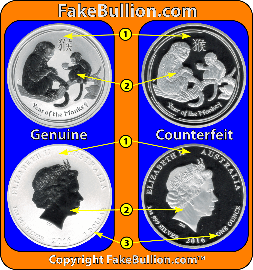 2016 Australian Monkey 1 Ounce Silver Coin