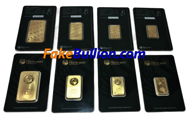 Counterfeit Perth Gold Bars